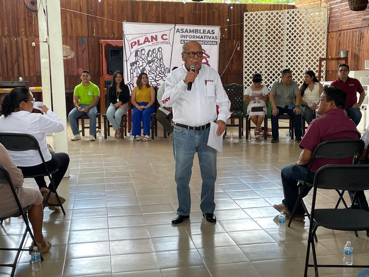 El evento fue encabezado por Aníbal Ostoa Ortega, María Martina Kantún Can y Elda Esther del Carmen Castillo Quintana, entre otros.