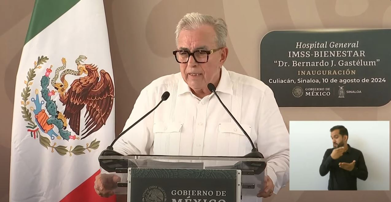 Rubén Rocha Moya, gobernador de Sinaloa