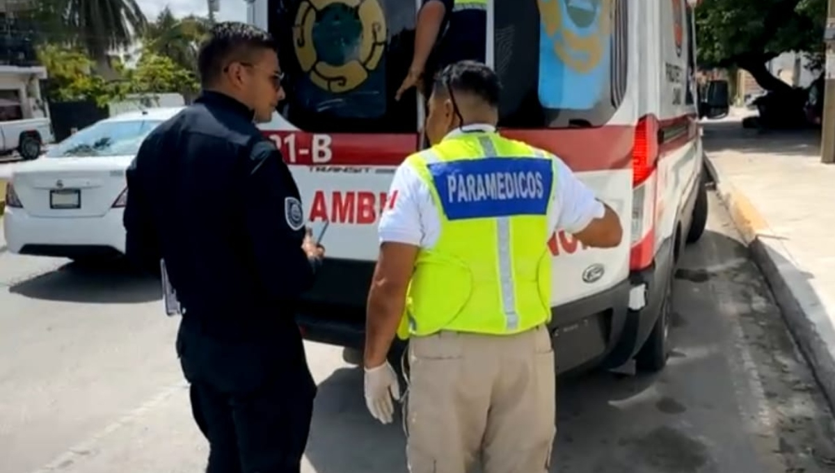 Conductor atropella a una abuelita en Playa del Carmen