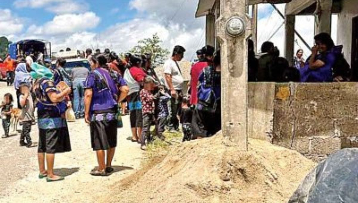 Habitantes de Pantelhó exigen cancelar elecciones extraordinarias por amenazas de grupos paramilitares