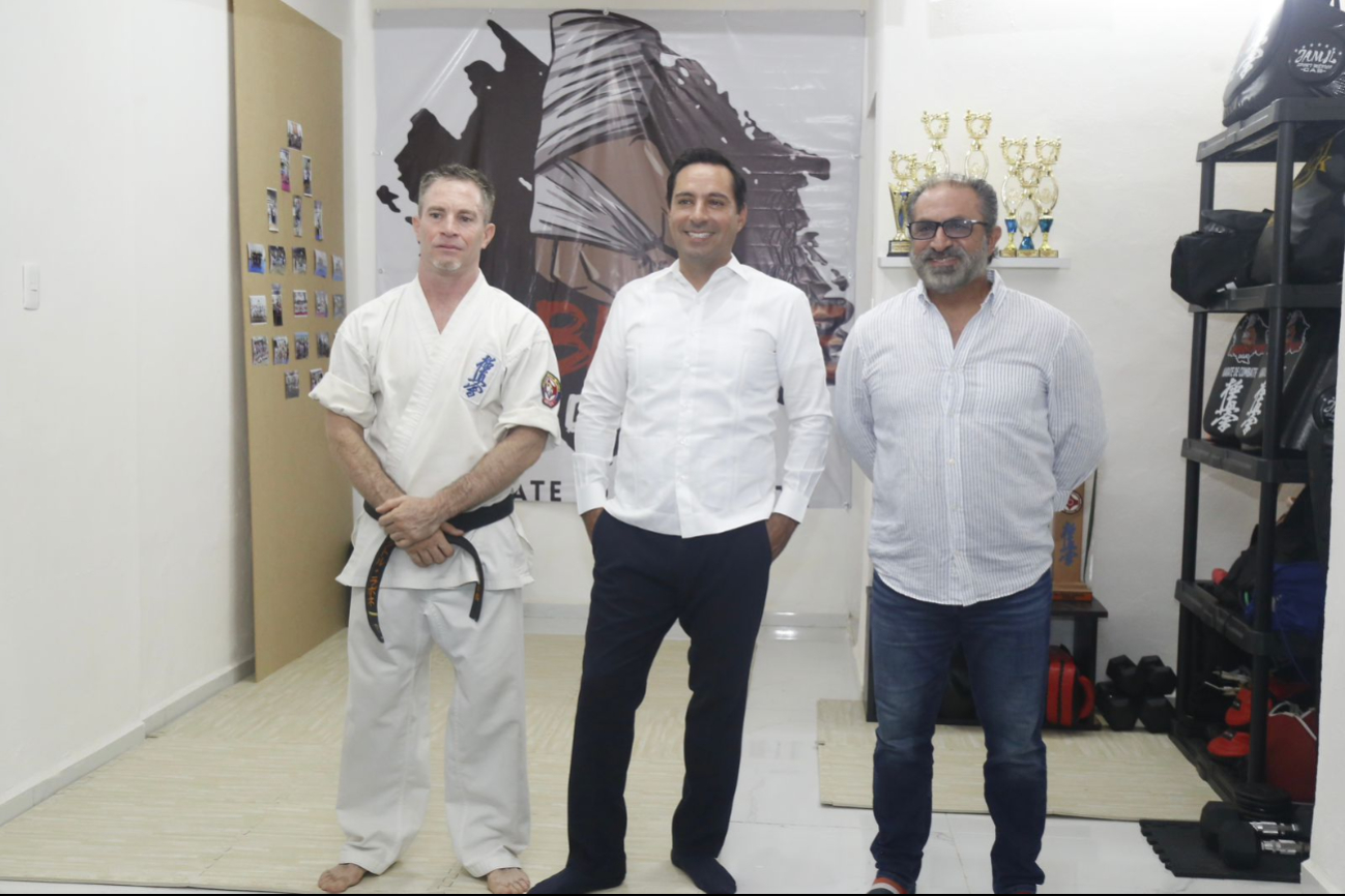 Mauricio Vila en el Rabbone Dojo