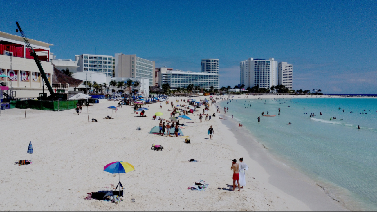 Cancún registra ‘su peor agosto’ por la caída del 66% en el turismo