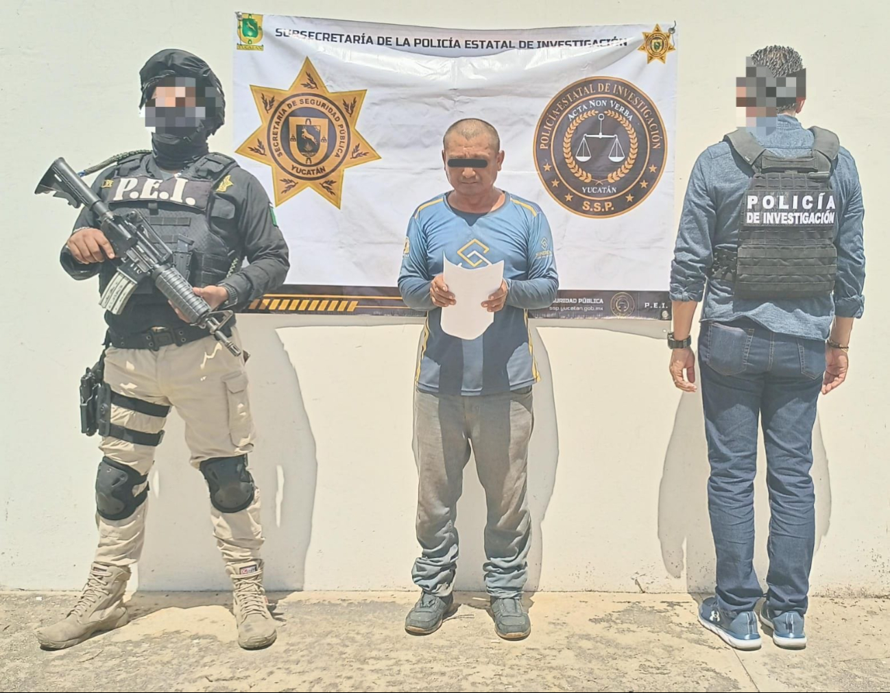 El hombre fue entregado a la FGE Quintana Roo