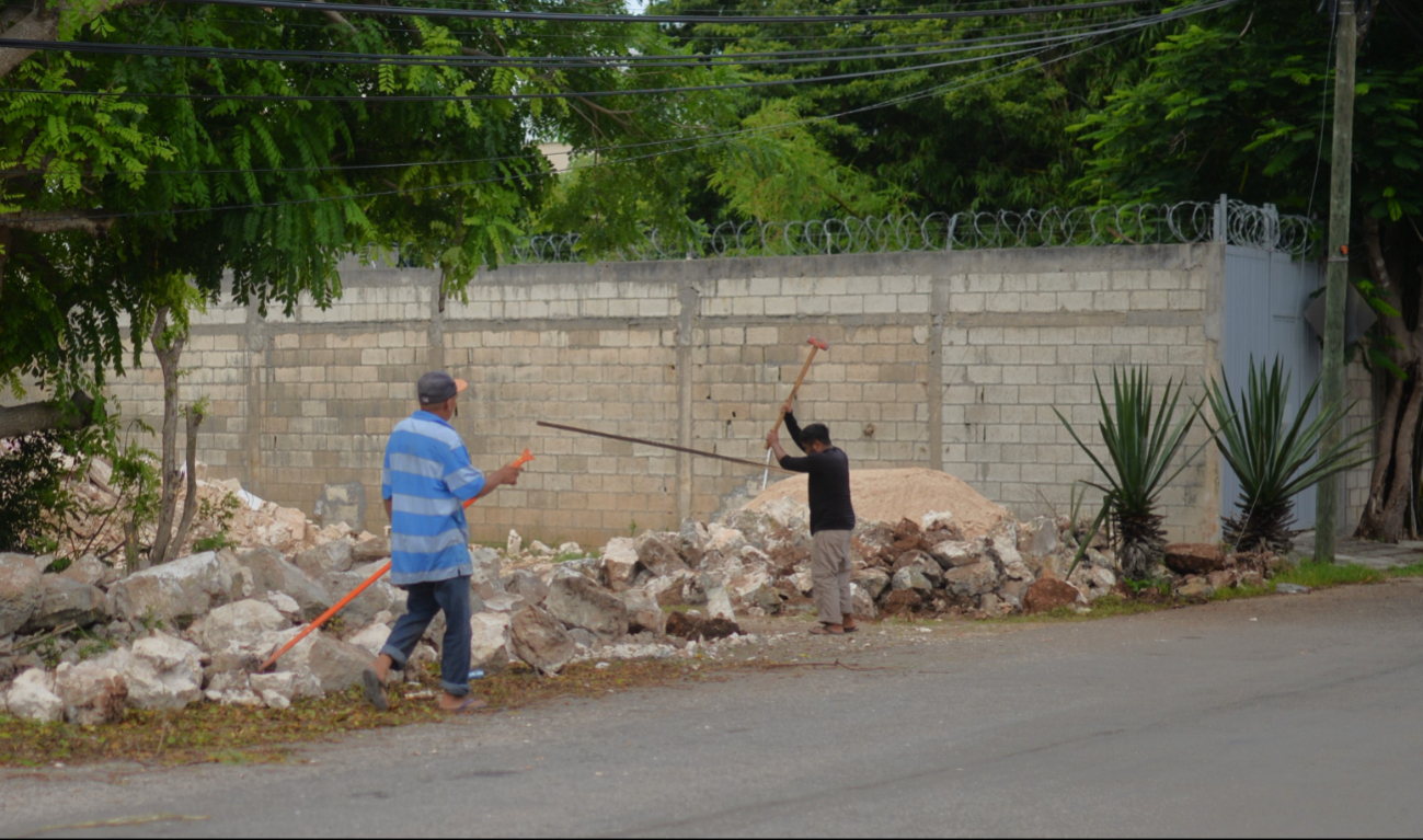 Iván Adonay Álvarez aseguró que compró el terreno al Norte de Mérida y al poco tiempo demolió la casa