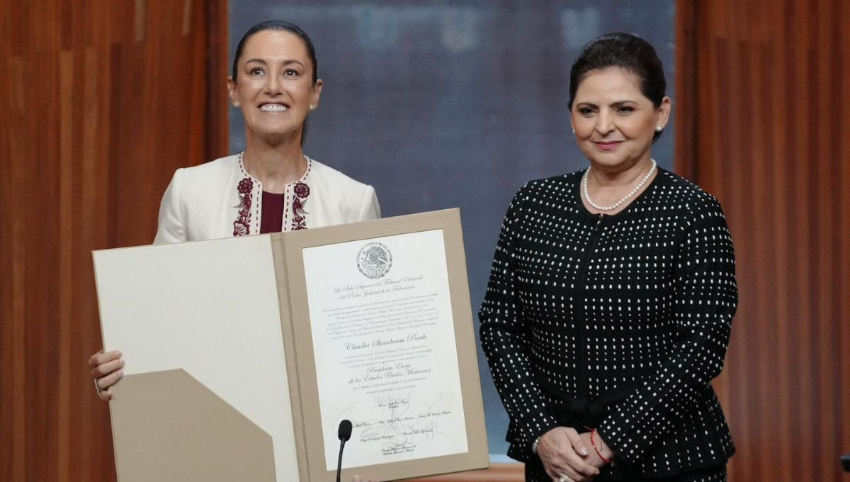 ¡Histórico! Claudia Sheinbaum recibe constancia como primera presidenta electa de México