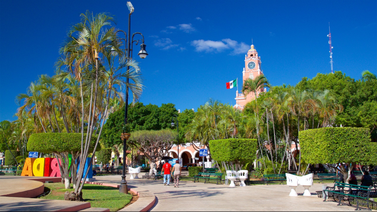 La Plaza Grande de Mérida se encuentra en remodelación