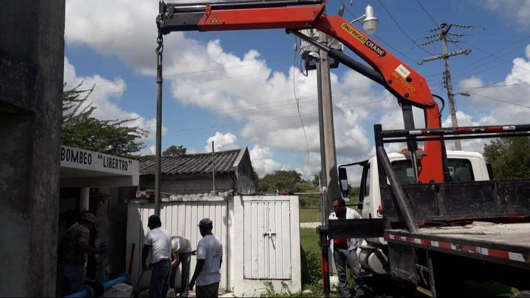 Cada familia le paga 450 pesos al mes al comisario, por el servicio de agua potable