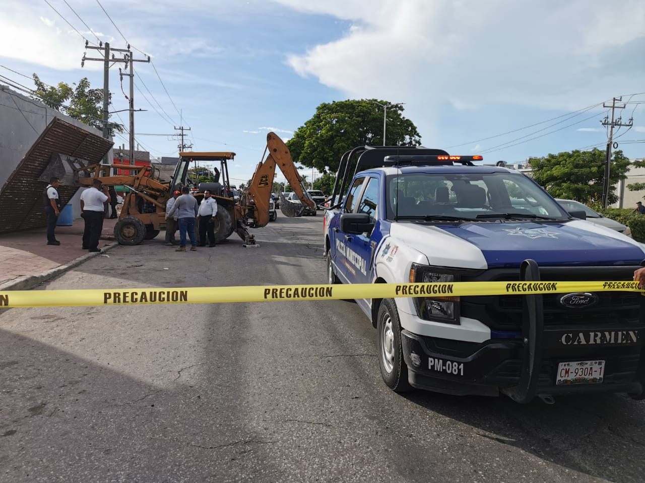 La Policía Municipal detuvo a dos trabajadores acusados de homicidio imprudencial.