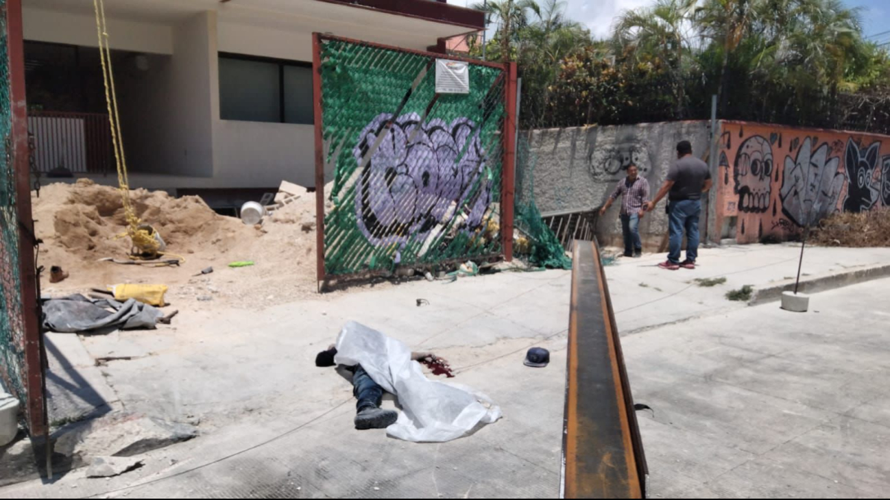 Trabajador de la construcción pierde la vida en Cancún, Quintana Roo