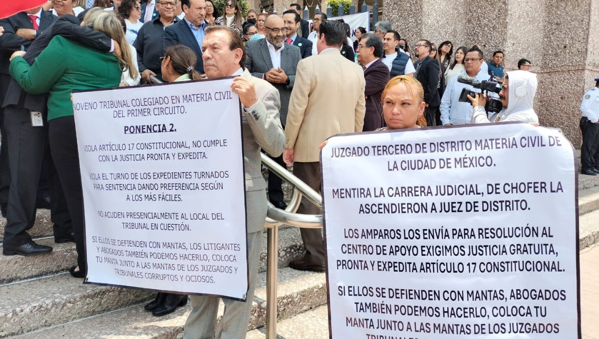 A partir del primer minuto de este lunes 19 de agosto, los trabajadores del Poder Judicial iniciaron un paro en protesta contra la reforma al sector