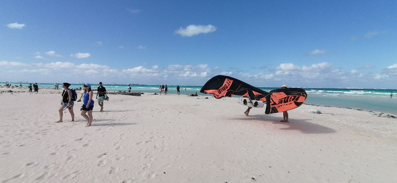 El pasado fin de semana, Isla Mujeres recibió la visita de más de 30 vacacionistas.