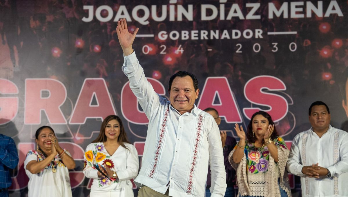 Joaquín Díaz Mena, futuro gobernador de Yucatán