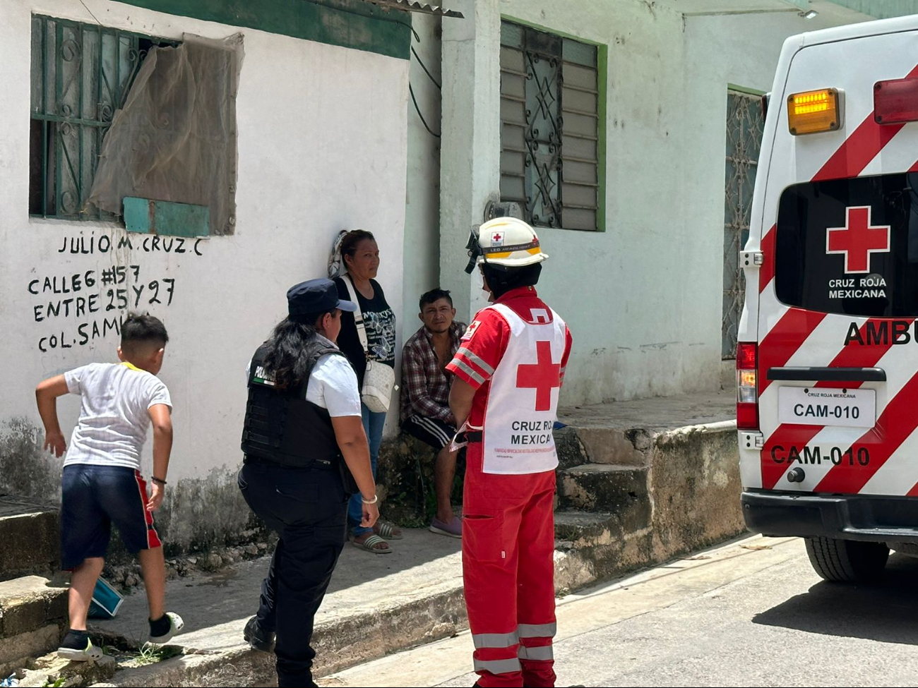 Las víctimas caminaban sobre la calle 6 y fueron embestidas por la espalda en el cruce con la 25.