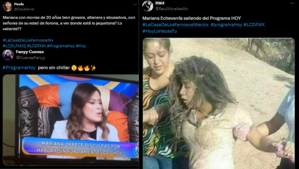 Mariana Echeverría soltó en llanto tras su participación en el programa Hoy