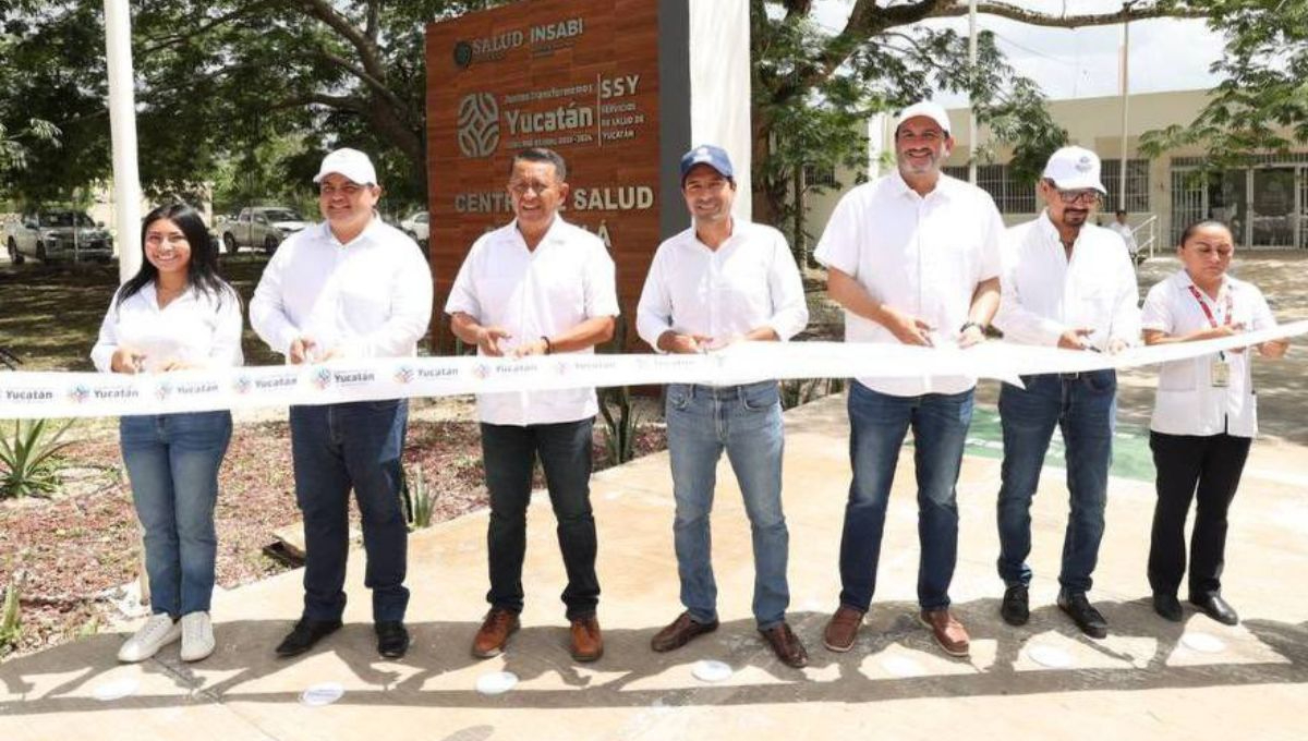 Mauricio Vila inaugura centros de salud en Temozón, Chichimilá y Valladolid