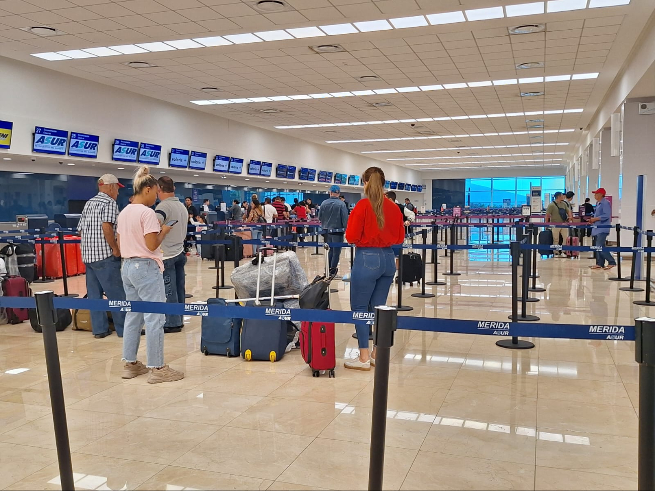 Instalan vigilancia  en el aeropuerto de Mérida para detectar posibles casos de mpox 