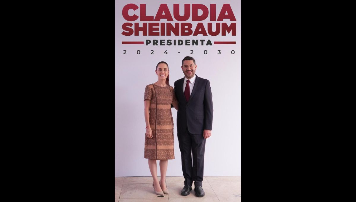 Claudia Sheinbaum y Martí Batres, próximo director del ISSSTE