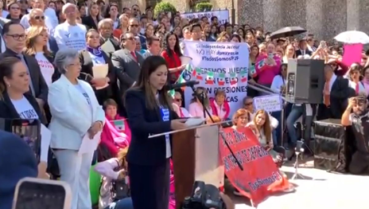 En el primer minuto de este miércoles el Poder Judicial de la Federación arrancó el paro nacional de actividades contra la reforma del sector