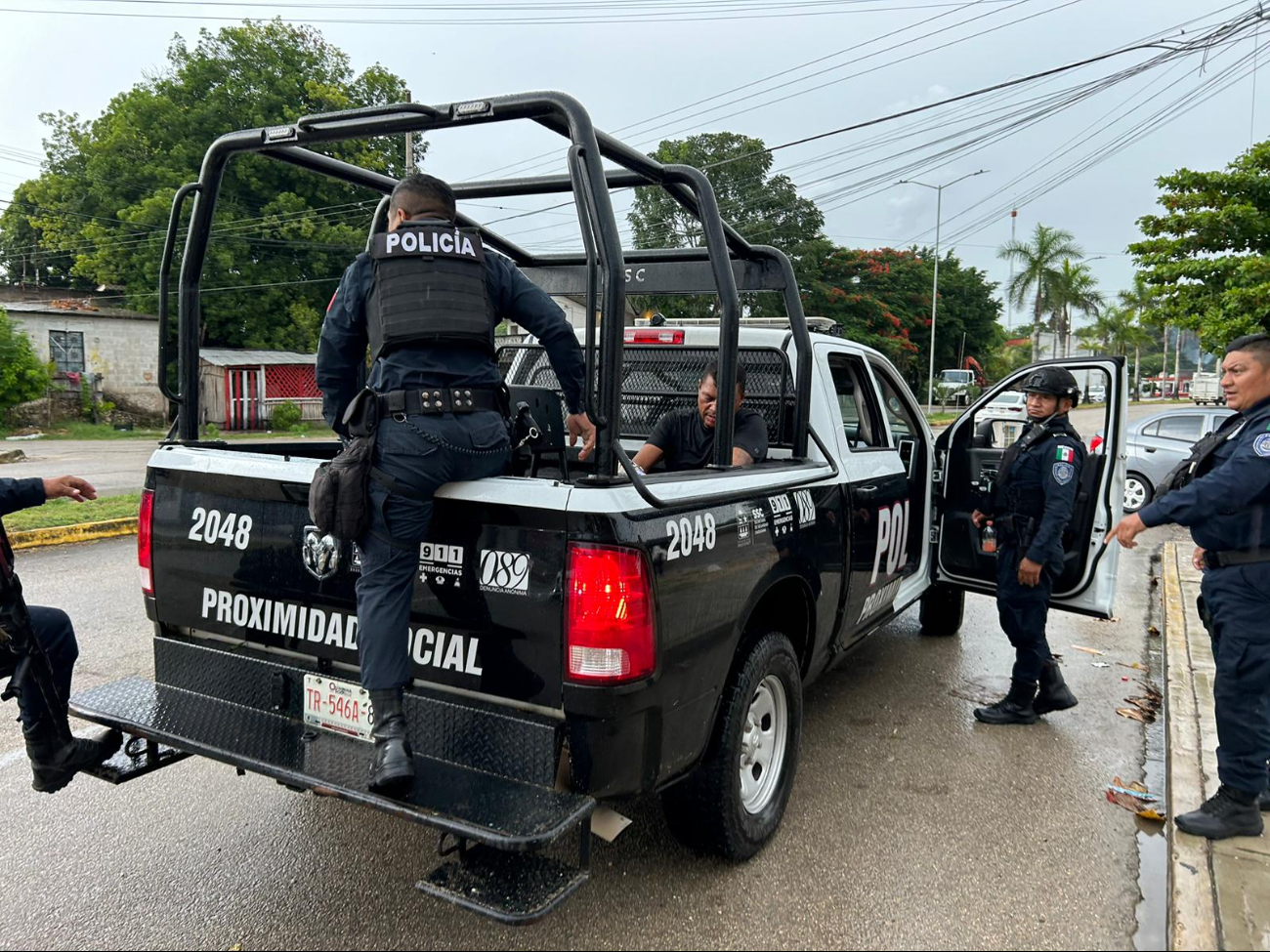 Detienen a "amante de lo ajeno" por robar equipo de sonido en Felipe Carrillo Puerto, Quintana Roo 