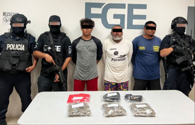 Detienen a 15 integrantes de un grupo criminal que opera en Playa del Carmen