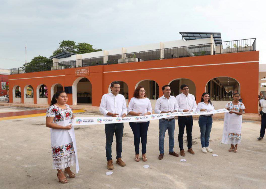 Así luce el nuevo mercado municipal San Diego de Alcalá en Tekax