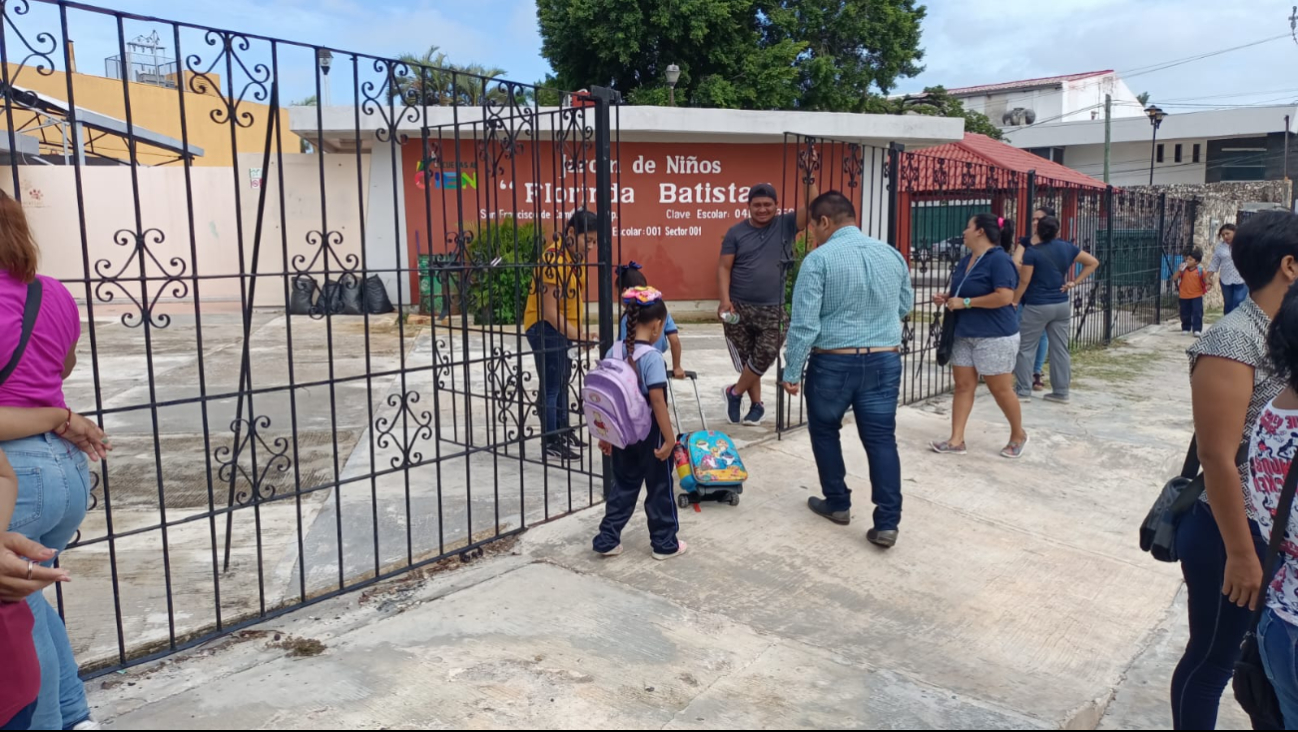 Reportan cero vandalismo en escuelas de Campeche durante el verano