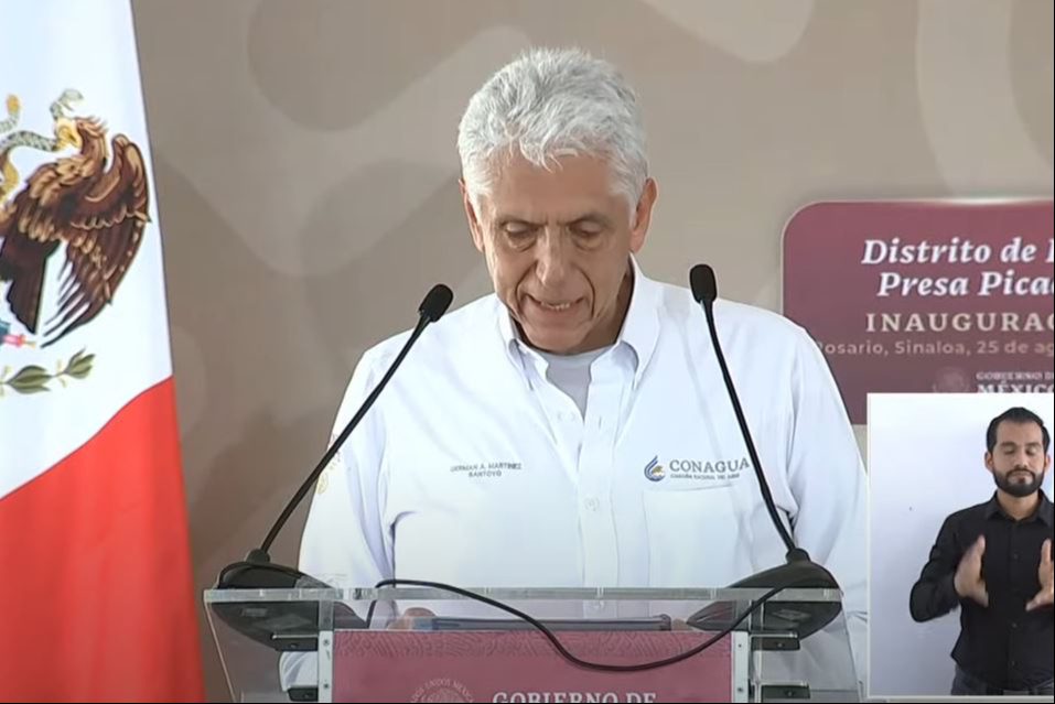 Director General de la Comisión del Agua, Germán Arturo Santoyo