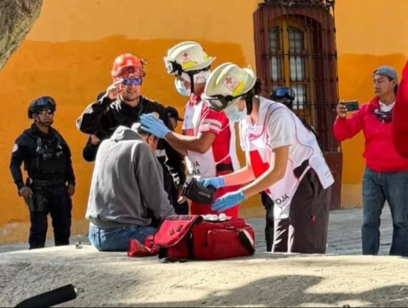 El lesionado es una persona de edad avanzada