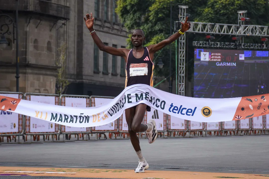 Kenia ganó una vez más el maratón de la CDMX