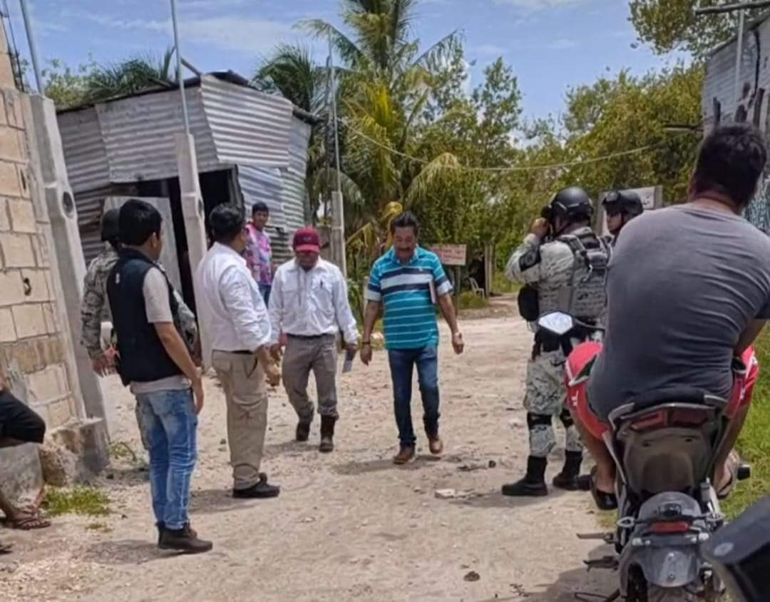 Los habitantes de la demarcación explicaron a los inspectores que no tienen dónde vivir.