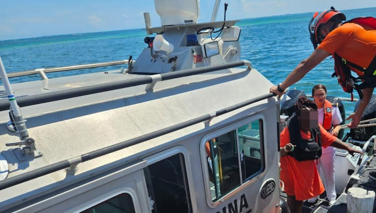 Así sucedió el rescate en Isla Mujeres