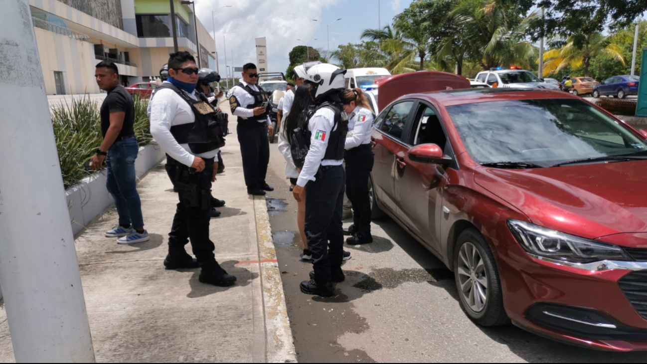 La flagrancia de los delitos no fue comprobada, por lo que fueron liberados.