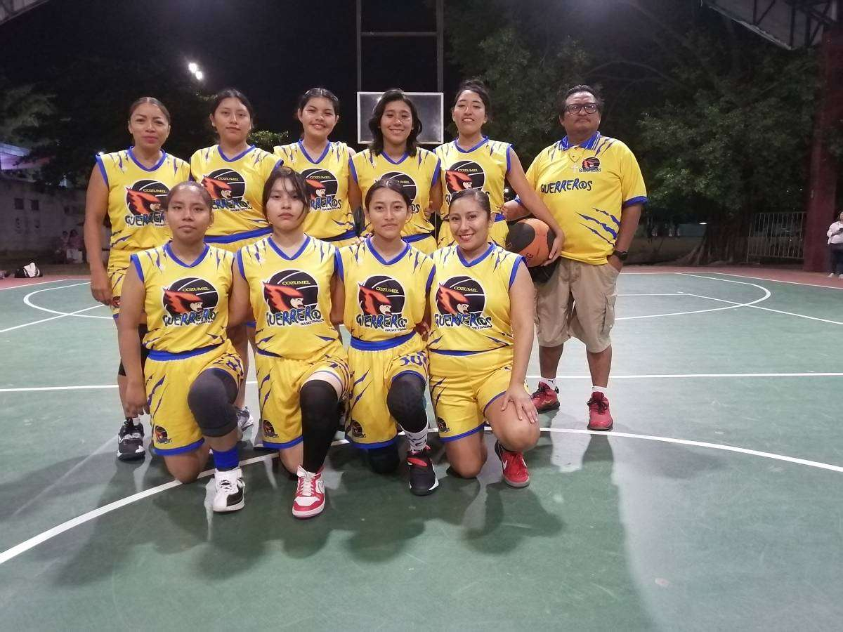 'Las Guerreras' se proclaman ganadoras en la Liga Municipal de Básquetbol de Cozumel