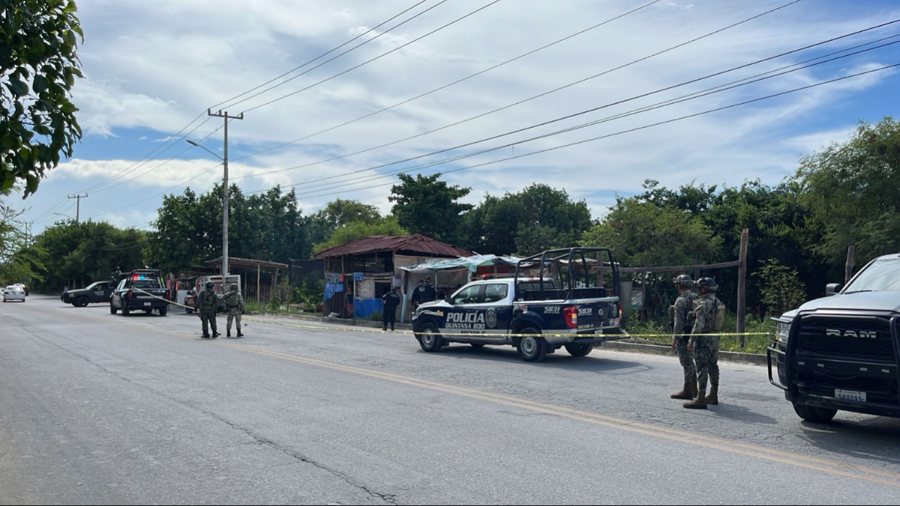 Hallan un cuerpo embolsado en el Arco Vial de Cancún