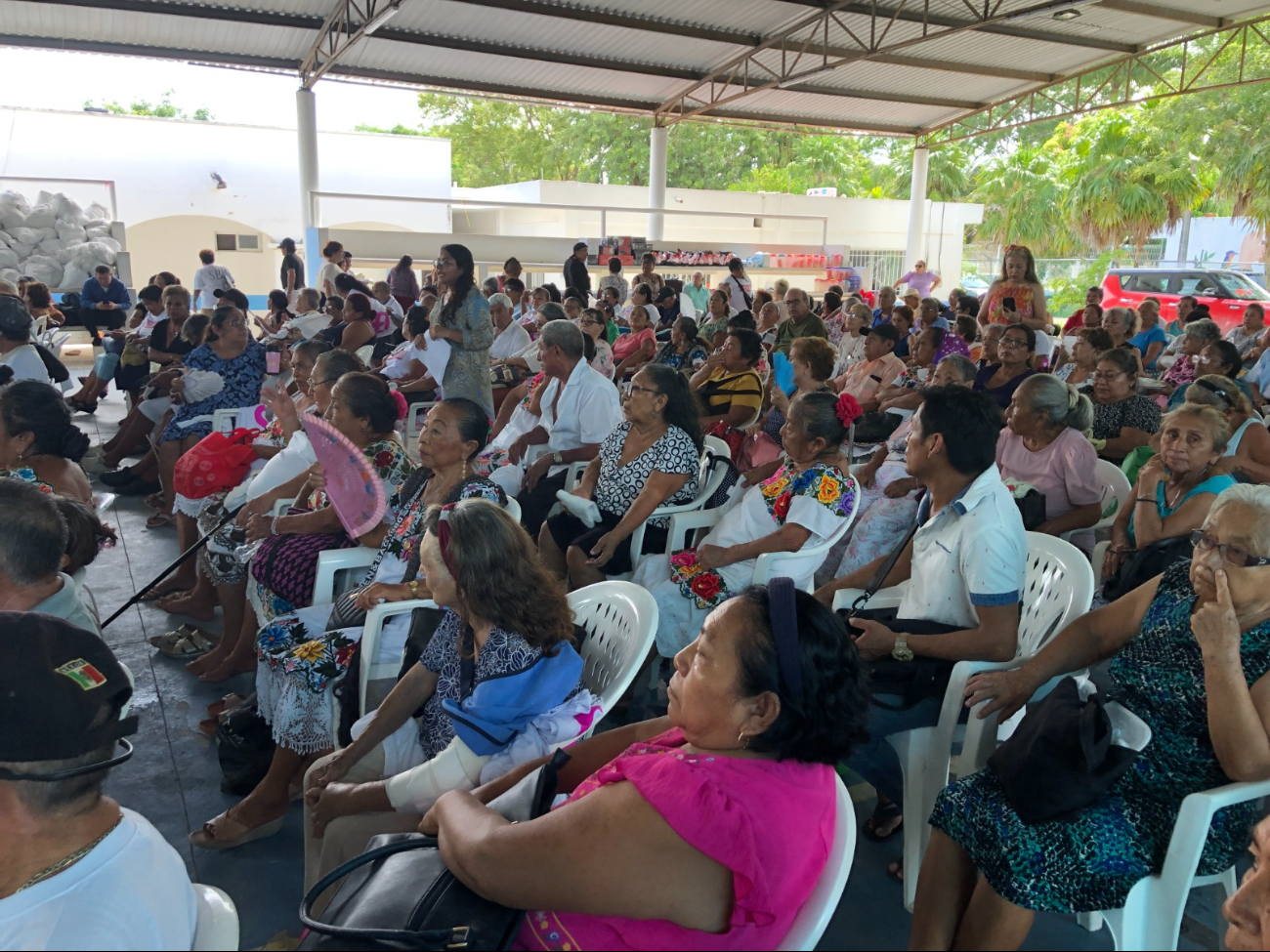 El 28 de agosto se realizó el festival por el Día del Adulto Mayor en Cancún, organizado por Horacio Reyes García de FEDHAM.