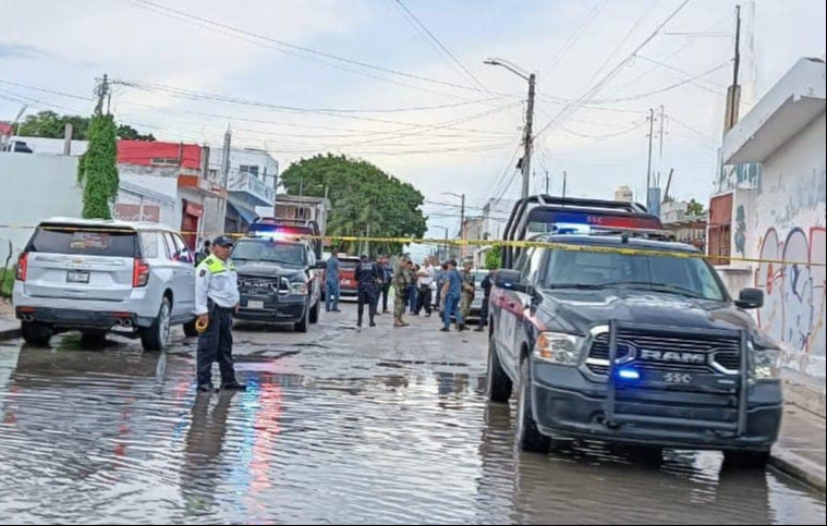 El área permanece acordonada en Chetumal