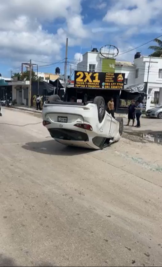 Una persona terminó lesionada