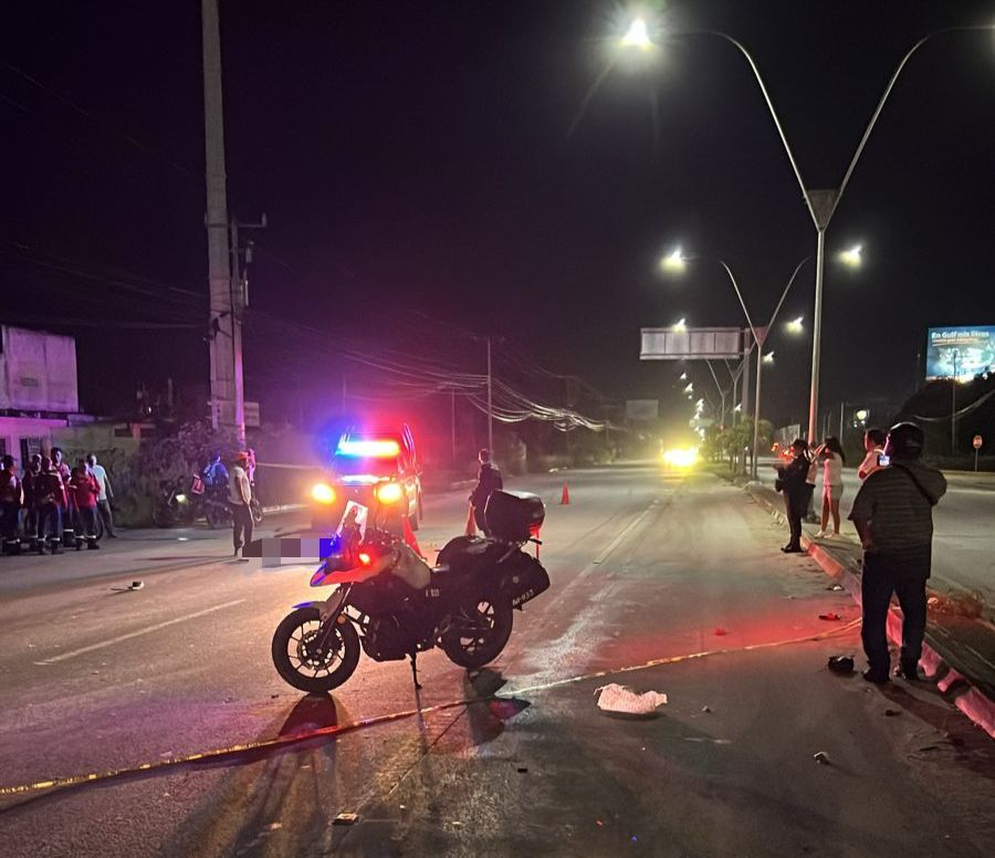 Autoridades resguardan la zona en Cancún