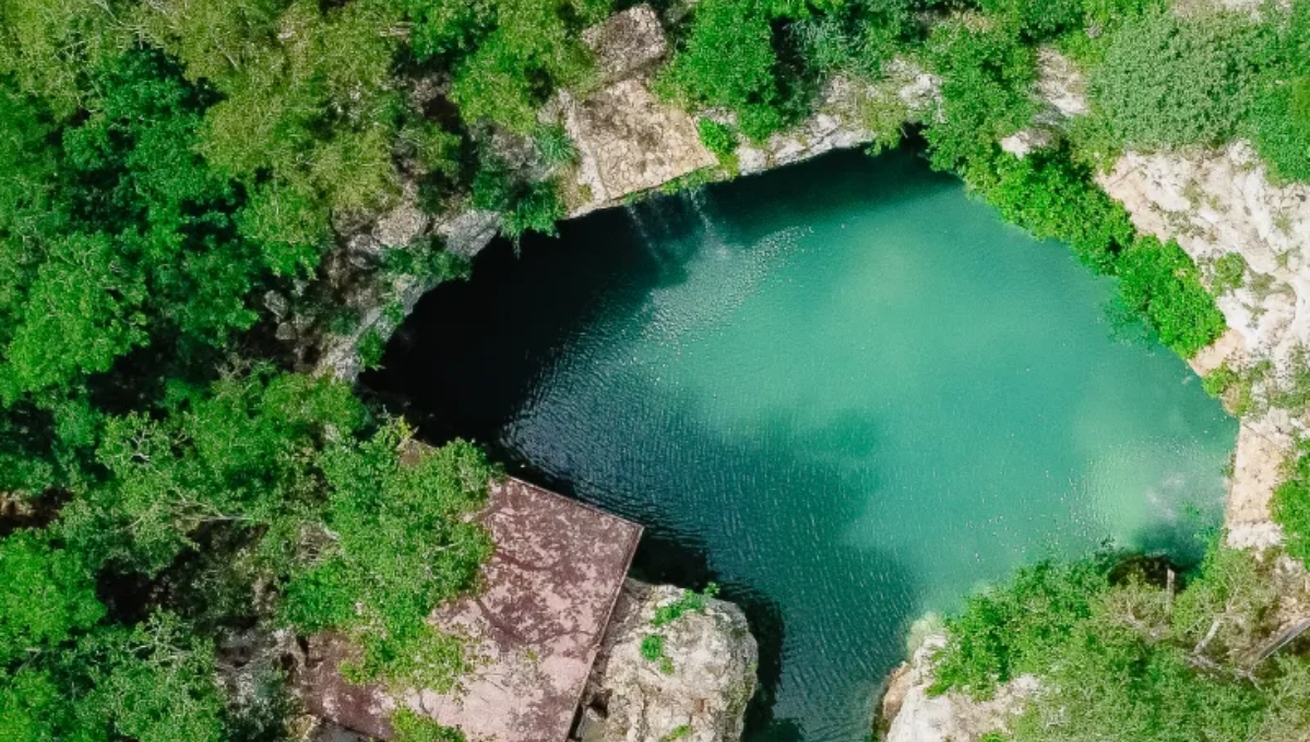 El cenote Pool Cocom es de los más visitados en Yucatán