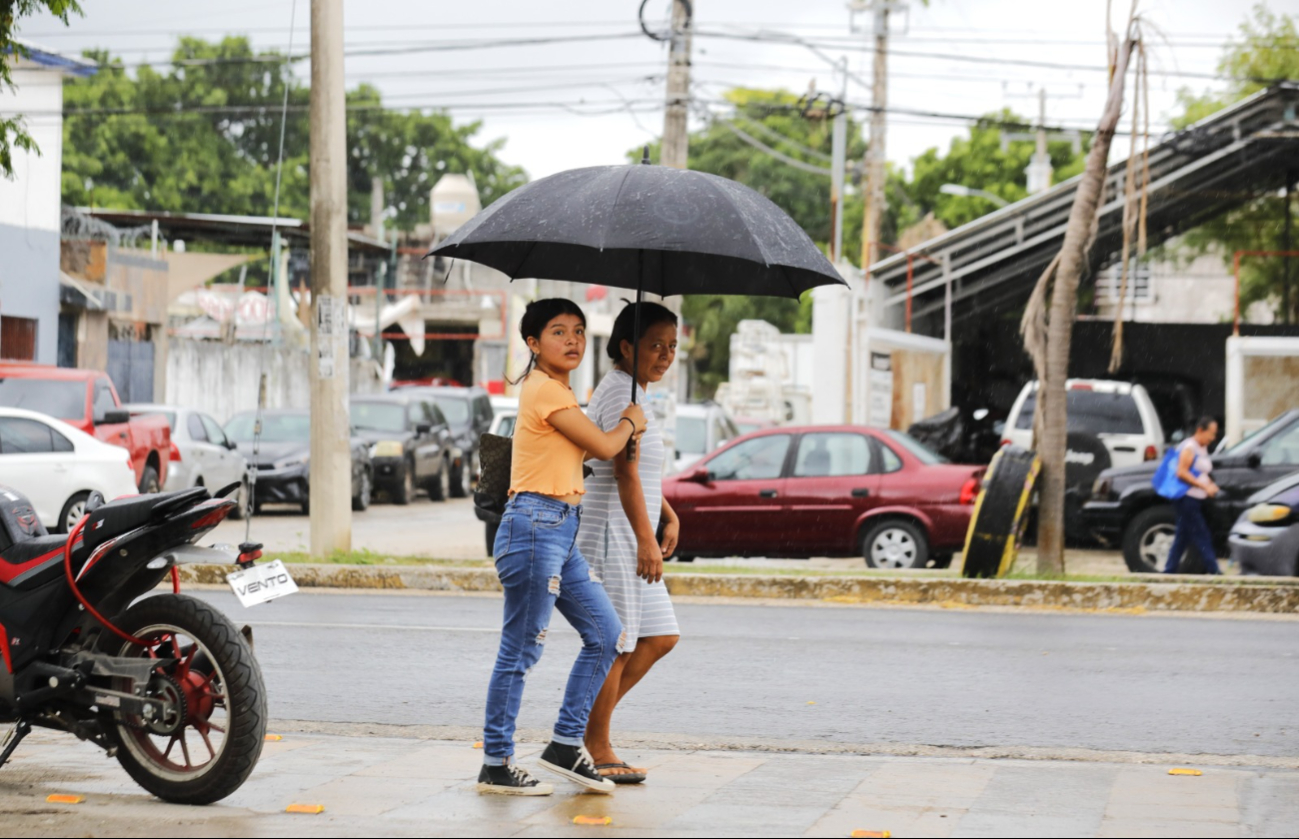 Las lluvias en Cancún seguirán toda la semana