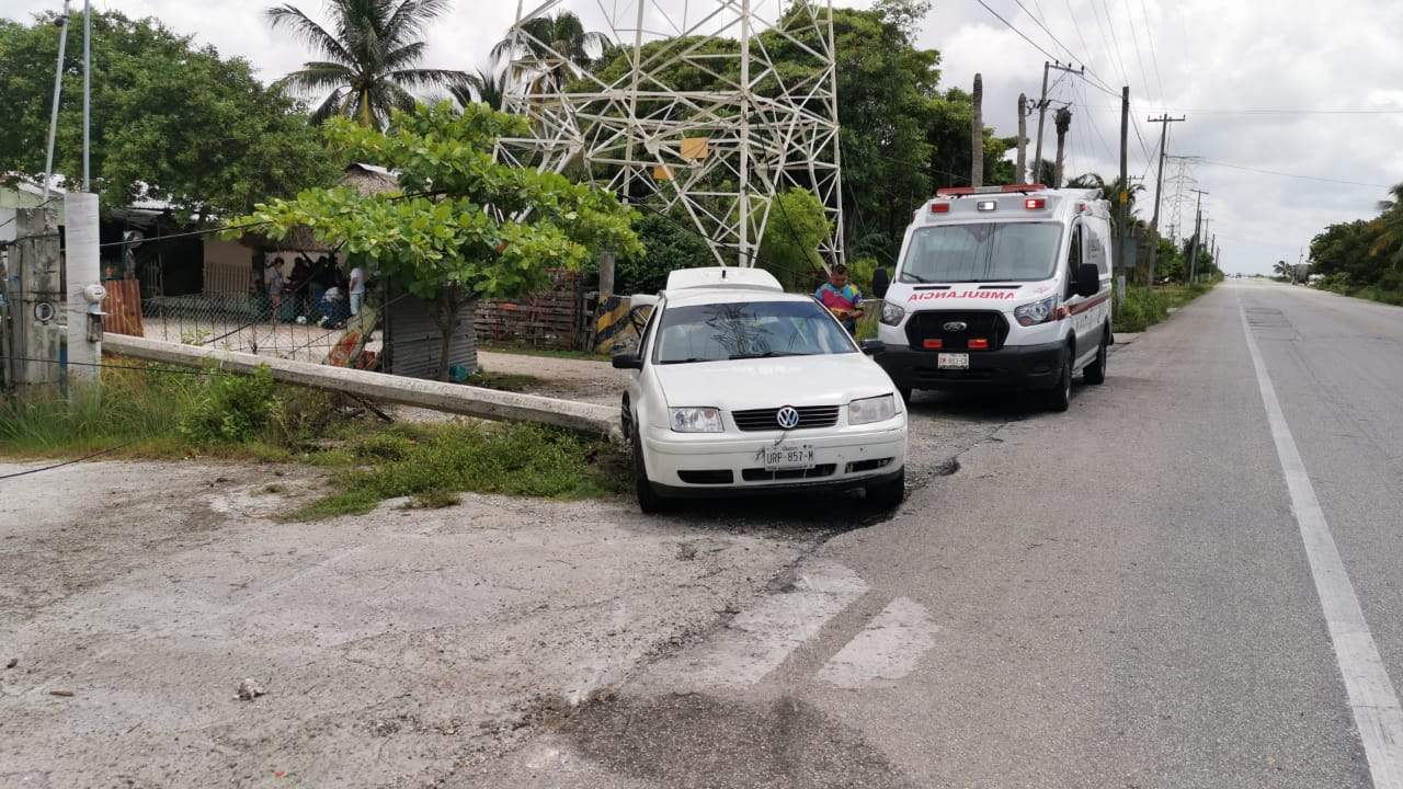 La CFE y la Guardia Nacional aseguraron la zona.