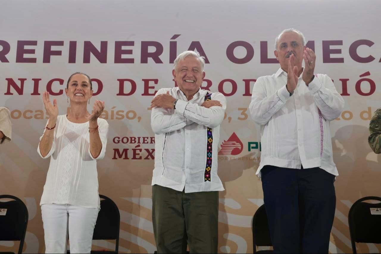 Sigue en vivo el inicio de producción de la Refinería Dos Bocas en Tabasco