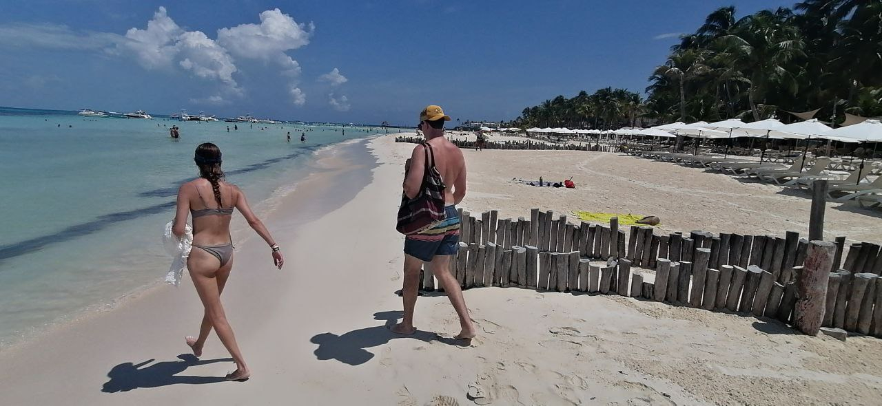 Aumenta la superficie de Playa Norte en Isla Mujeres