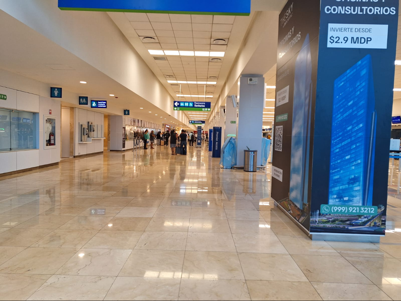 Hay un lento inicio de fin de semana en el aeropuerto de Mérida