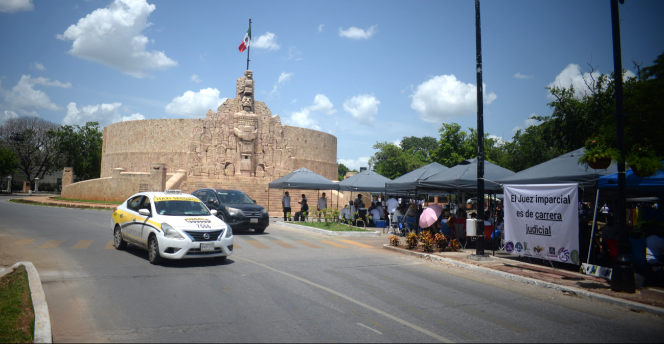 Empleados del Poder Judicial en Mérida bloquearán  Paseo de Montejo