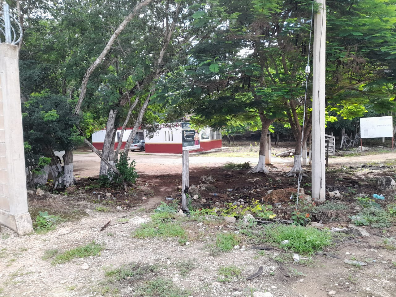 Los malos olores parecen provenir del cementerio del poblado, posiblemente debido a una tumba abierta.