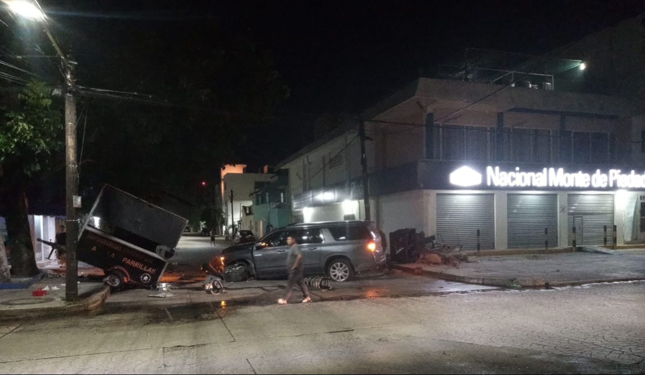 Accidente en Quintana Roo deja pérdidas por más de 250 mil pesos