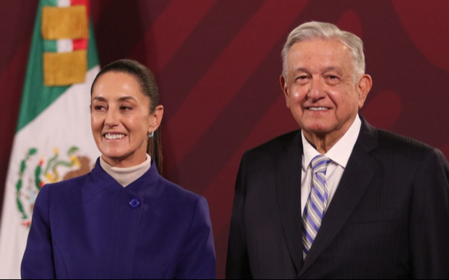 AMLO y Claudia Sheinbaum inauguran estación del Interurbano México-Toluca