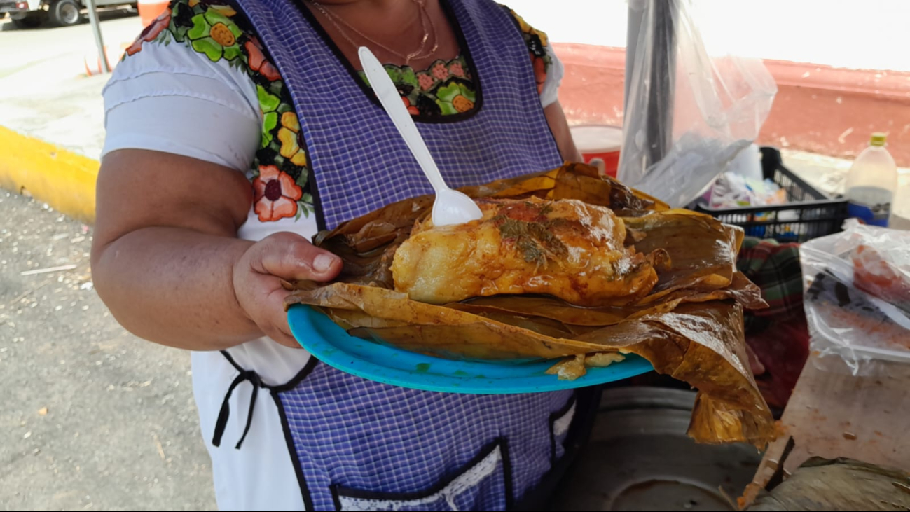 Feria patronal de  Dzitbalché, "daña economía" de tamaleras  