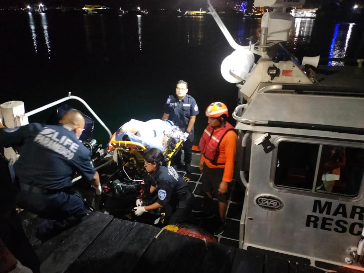 El buque partió hacia la ENA de Puerto Juárez